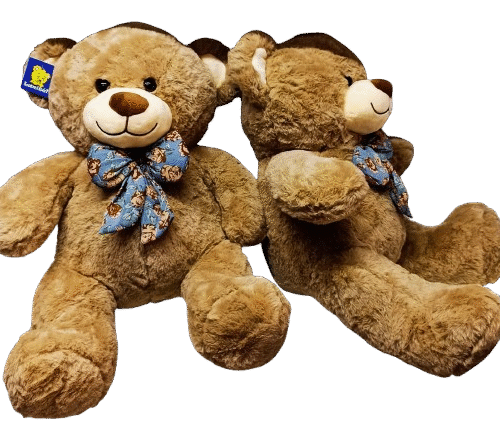 Urso Sofisticado c/ Laço-45cm