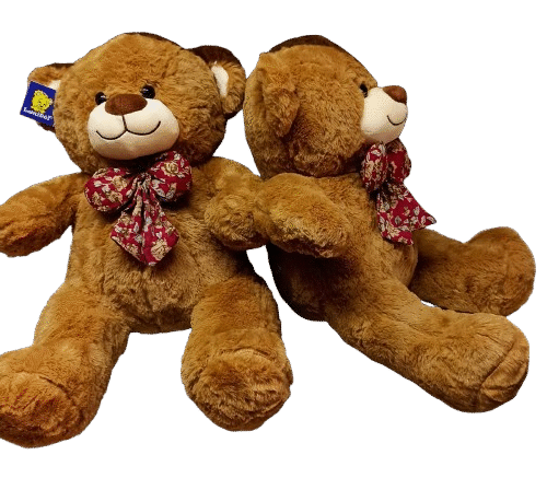 Urso Sofisticado c/ Laço-45cm