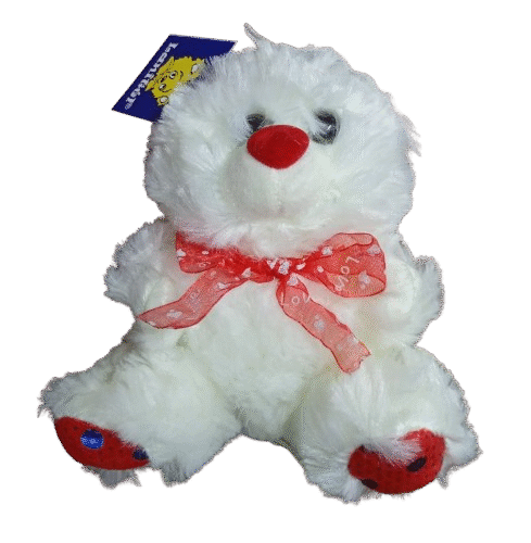 Urso c/Laço PP-"15cm" p/Cesta