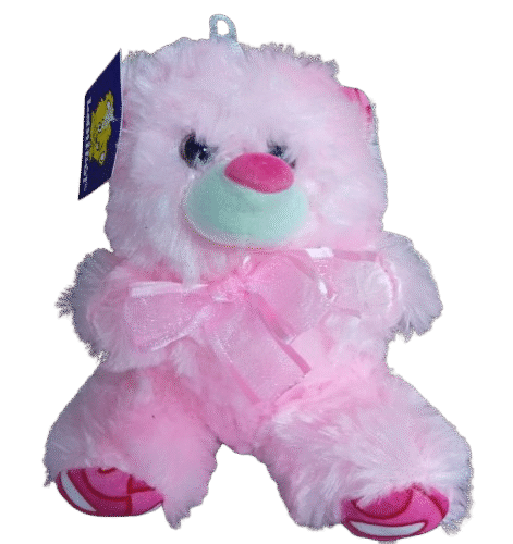 Urso c/Laço PP-"15cm" p/Cesta