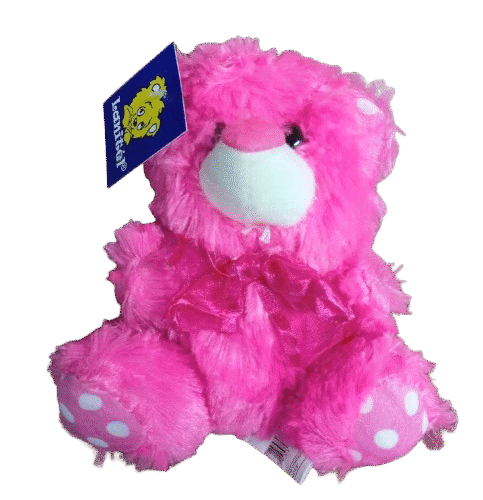 Urso c/Laço PP-"15cm" p/Cesta