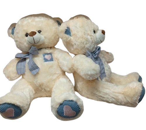 Urso Sofisticado c/ Laço-45cm