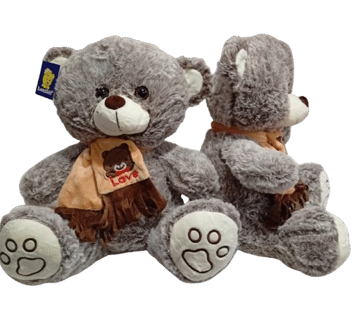 Urso Pelúcia Sofisticado" grande" 50cm