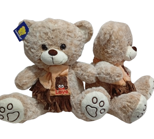 Urso Pelúcia Sofisticado" grande" 50cm
