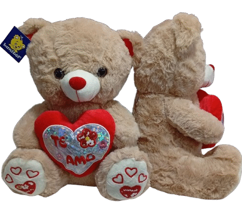 Urso Pelúcia Sofisticado 30cm