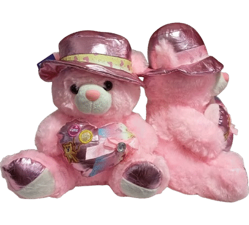 Urso Pelúcia Sofisticado 30cm