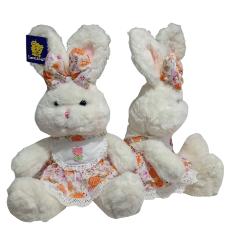 Coelho Pelúcia Sofisticado 40cm