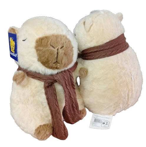 Capivara Cachecol 23cm