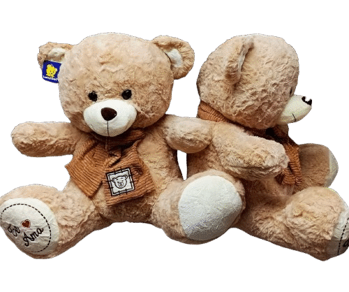 Urso Cachecol Sofisticado "Grande" 50cm