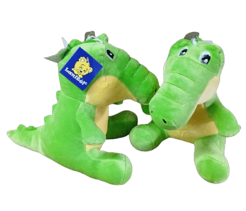 Jacaré pelúcia 25cm