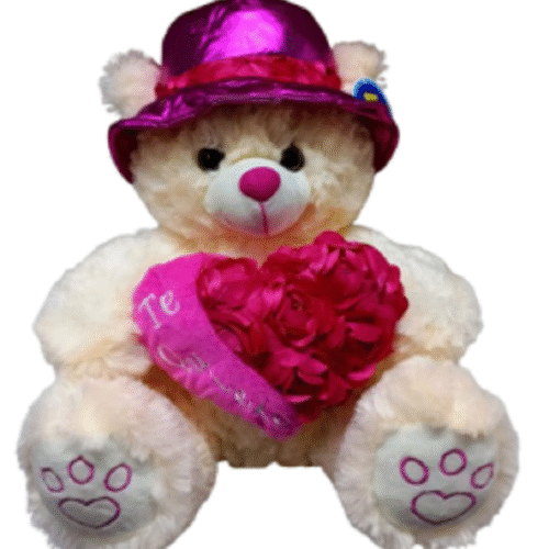 Urso Te Amo Musical- 40cm"Grande"