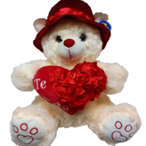 Urso Te Amo Musical- 40cm"Grande"