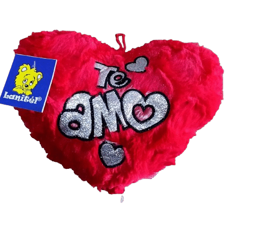 Coração Pelúcia 20cm p/Cesta