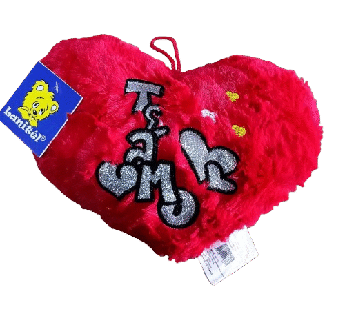 Coração Pelúcia 20cm p/Cesta