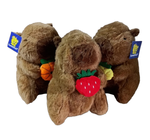 Capivara 23cm com Fruta