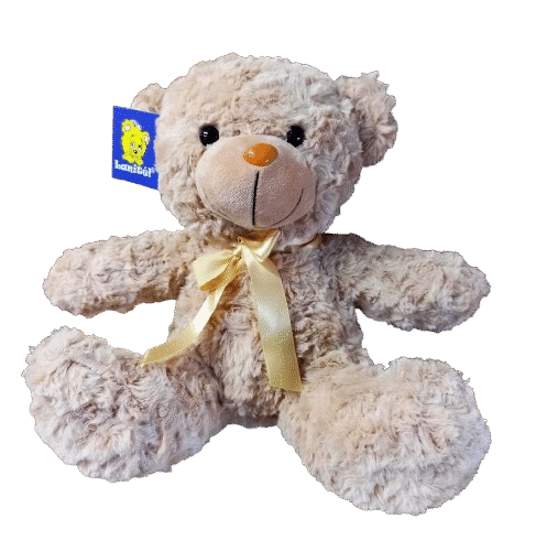 Urso "27cm" p/Cesta/Bege