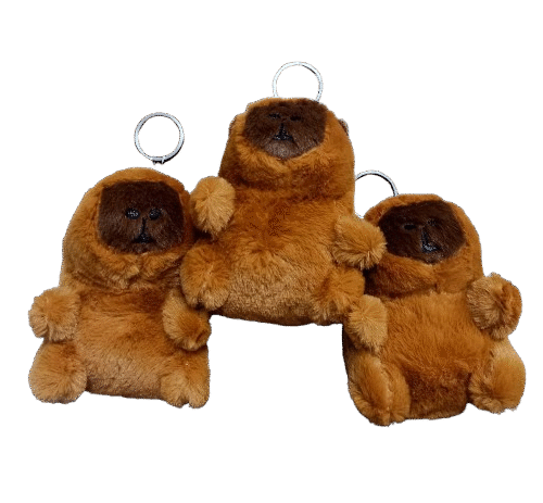 Capivara Chaveiro 10cm