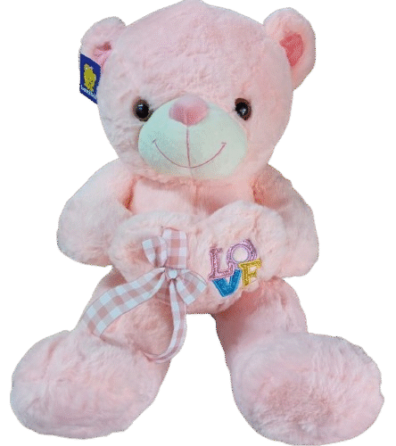 Urso 52cm c/ Coração