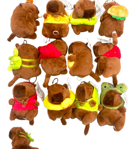 Capivara Gira Rabo"Varios Modelos" tipo chaveiro 10cm" escolher o modelo e mandar pelo whatsapp" (cópia)