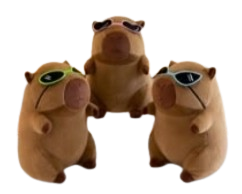 Capivara c/ Oculos 23cm
