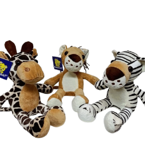 Safári Onça,Tigre,Leão,Girafa-26cm