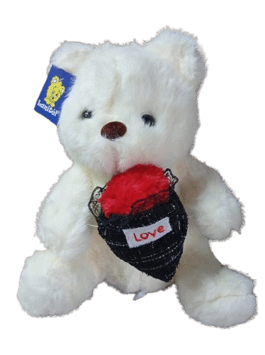 Urso com Buque 26cm