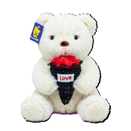 Urso com Buque 26cm